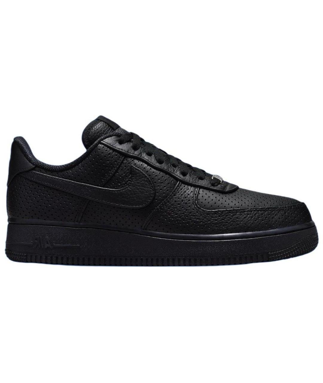 NIKE Черные кожаные кроссовки, фото 1