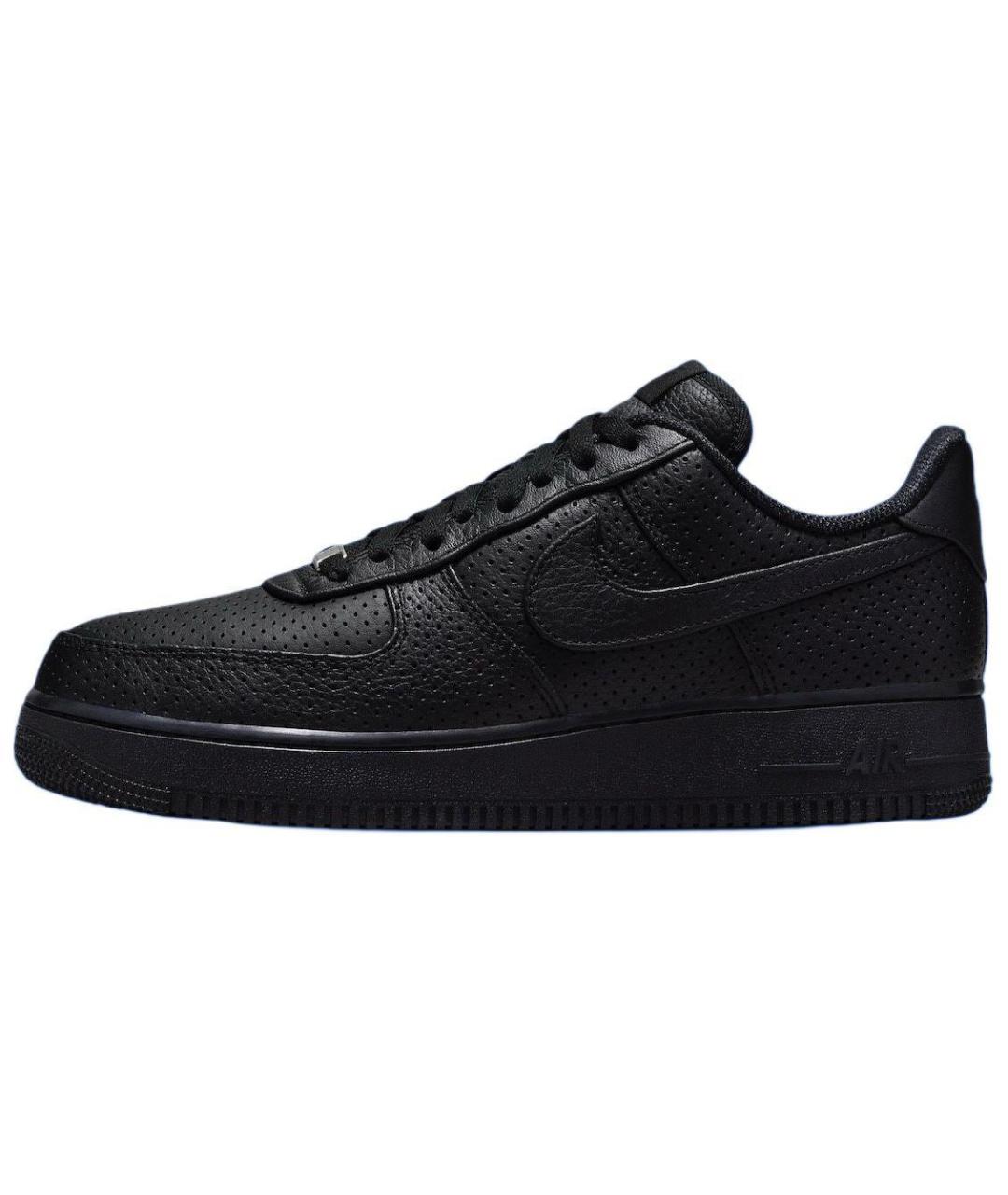 NIKE Черные кожаные кроссовки, фото 3