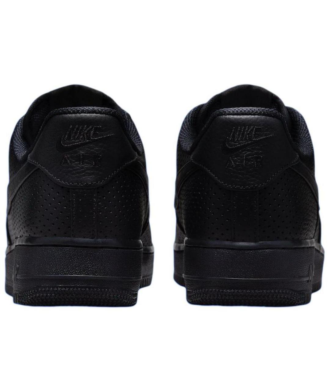 NIKE Черные кожаные кроссовки, фото 5