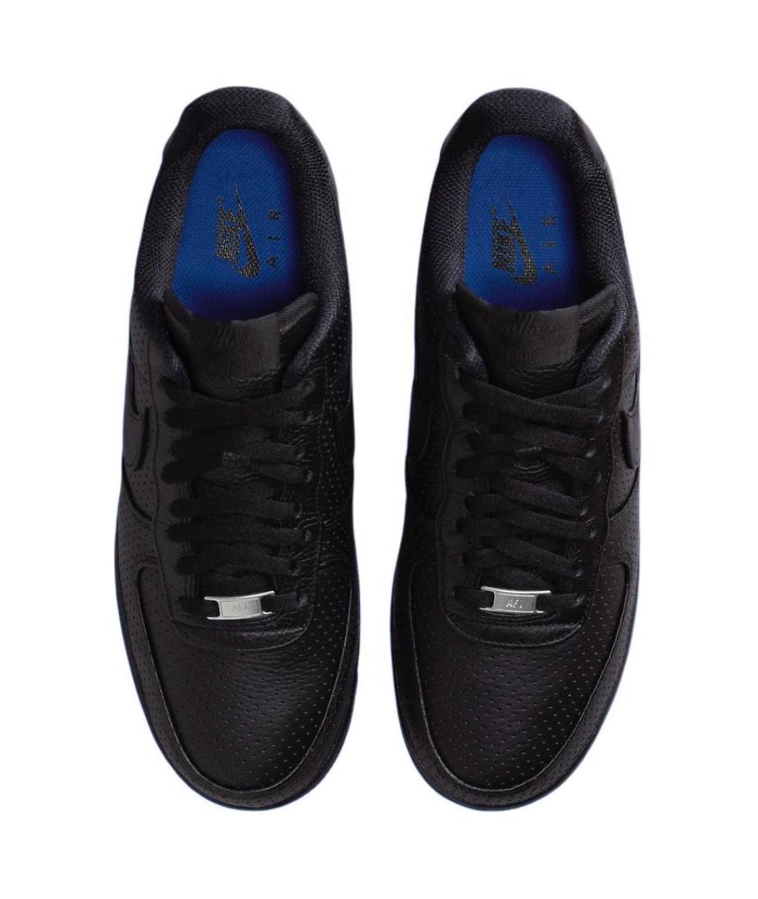 NIKE Черные кожаные кроссовки, фото 4