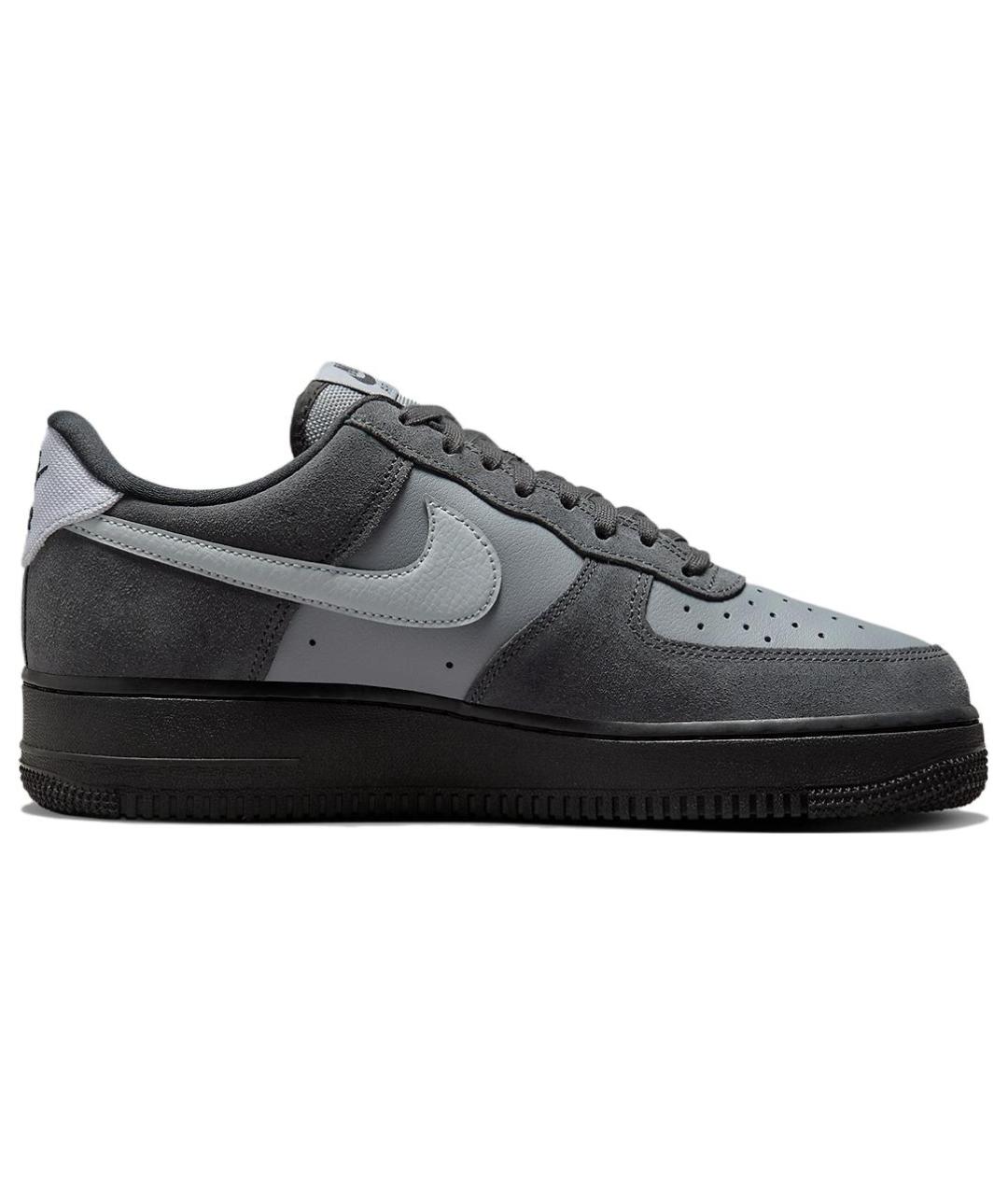 NIKE Серые низкие кроссовки / кеды, фото 2