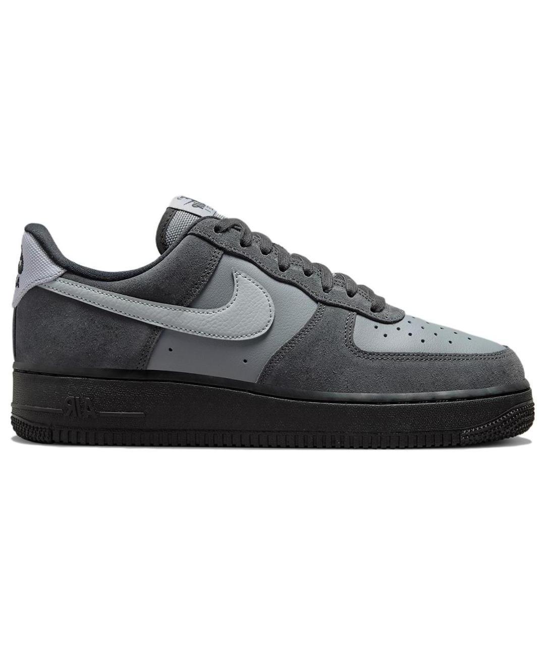 NIKE Серые низкие кроссовки / кеды, фото 1