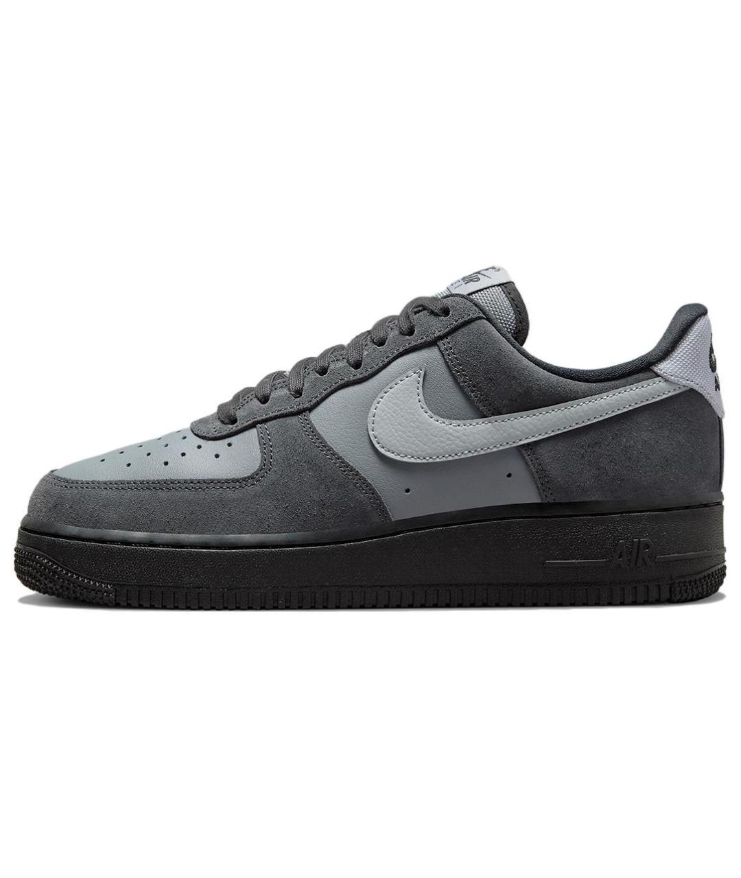 NIKE Серые низкие кроссовки / кеды, фото 4