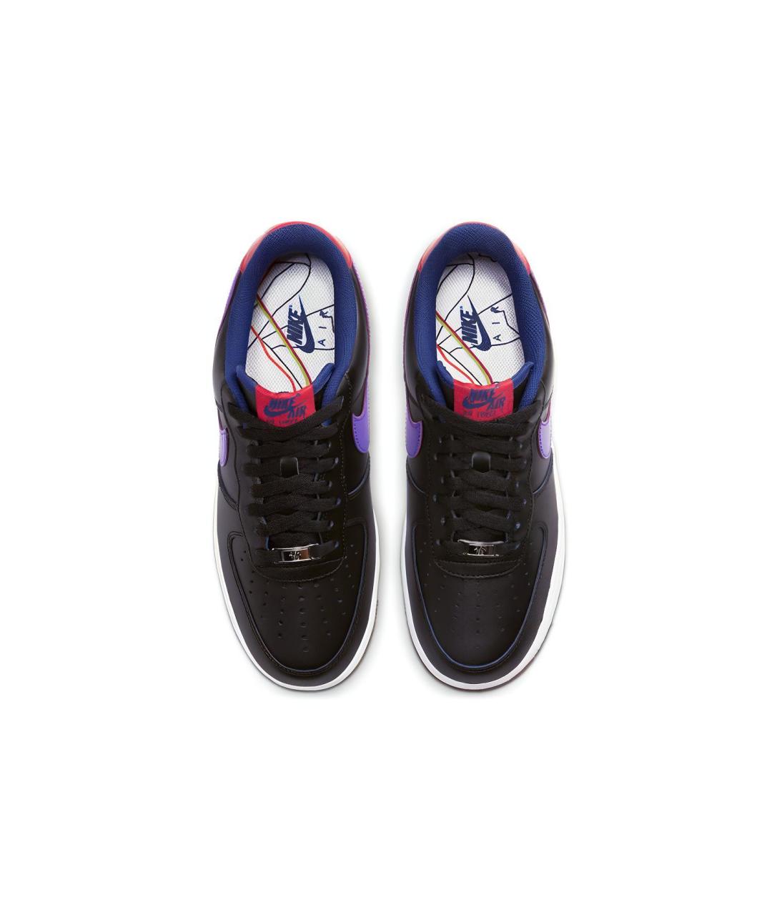 NIKE Черные кожаные кроссовки, фото 4