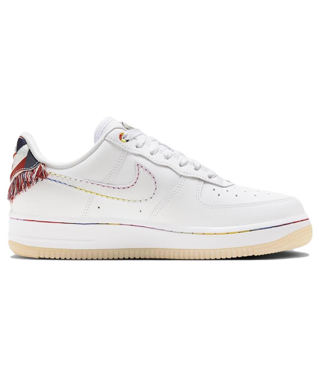 NIKE Белые кожаные кроссовки, фото 2