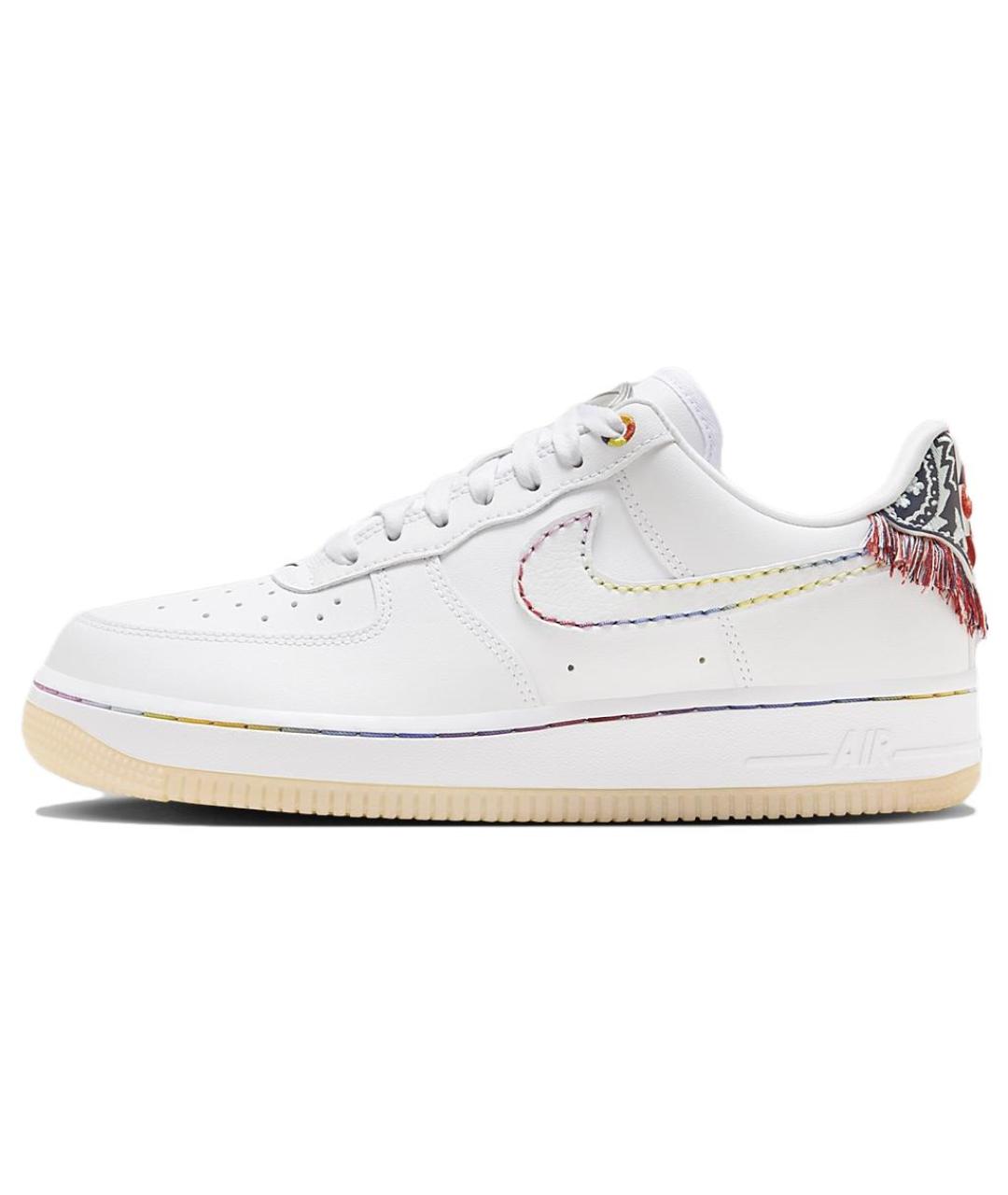 NIKE Белые кожаные кроссовки, фото 5