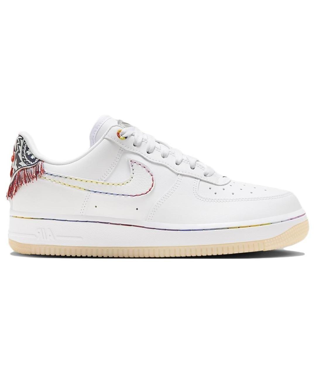 NIKE Белые кожаные кроссовки, фото 1