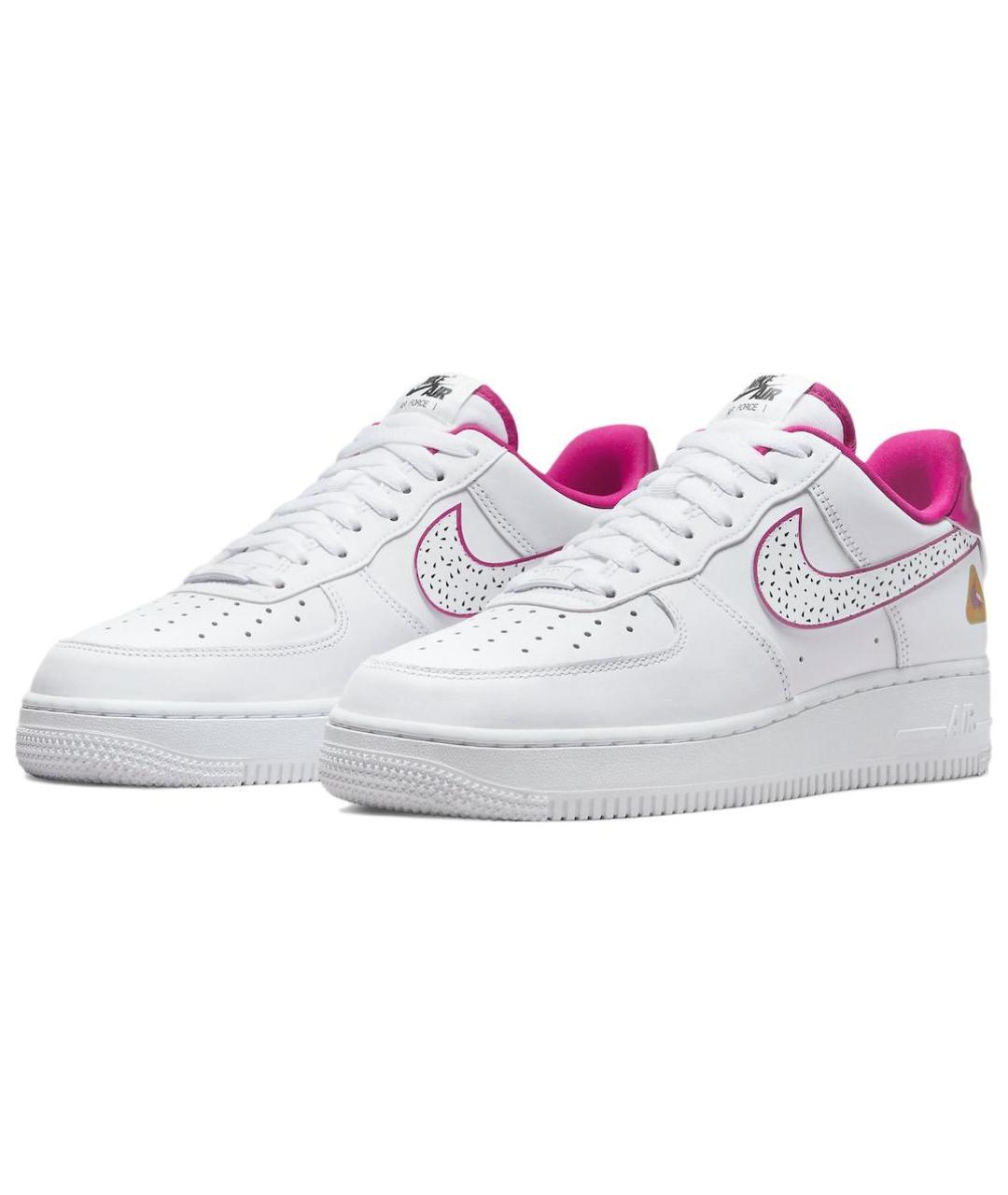 NIKE Белые кожаные кроссовки, фото 4