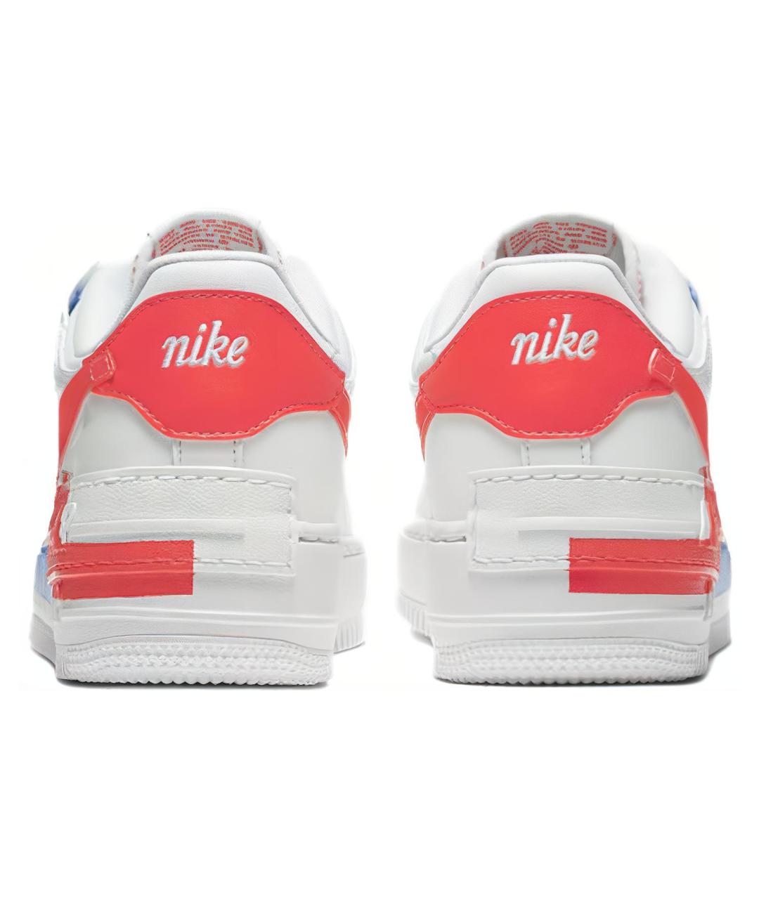 NIKE Белые кожаные кроссовки, фото 5