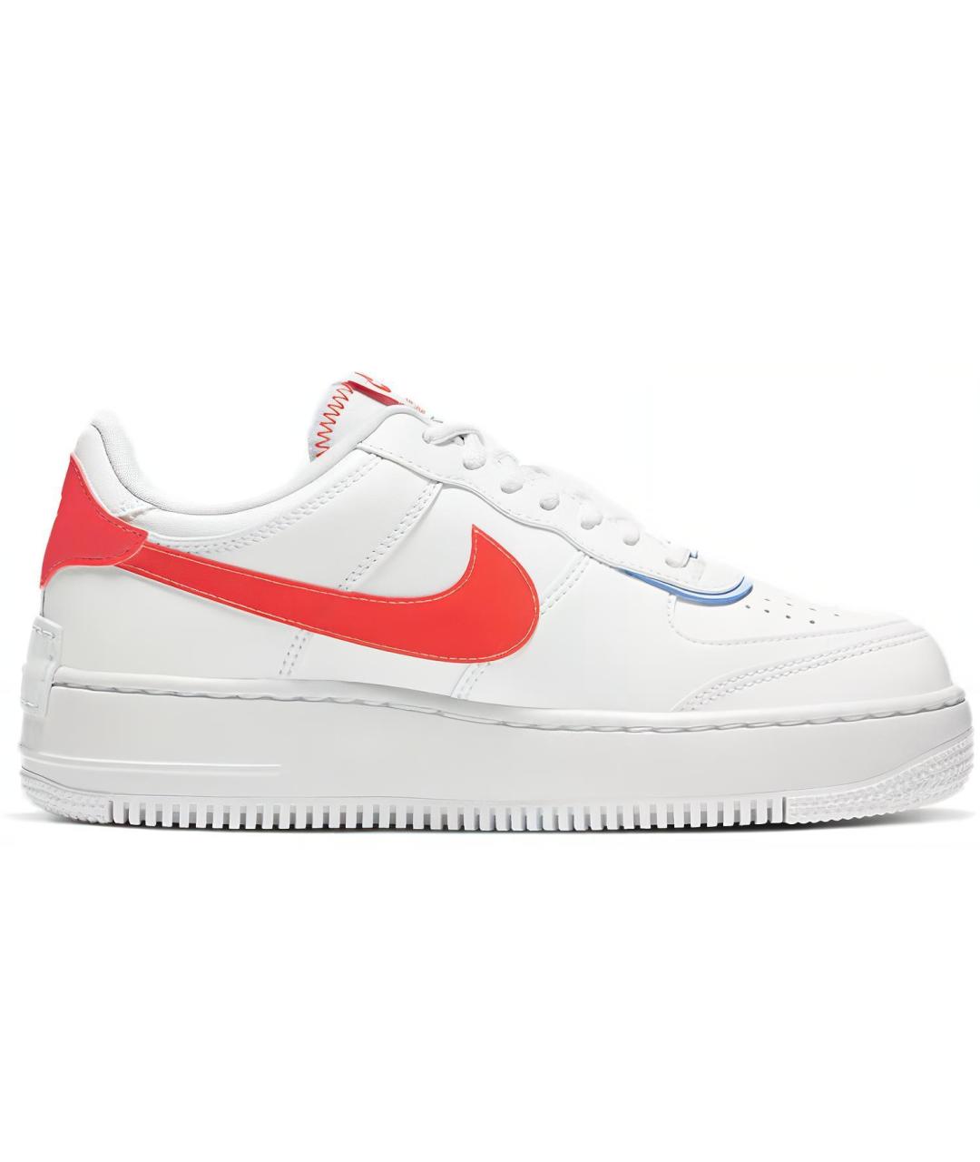 NIKE Белые кожаные кроссовки, фото 2