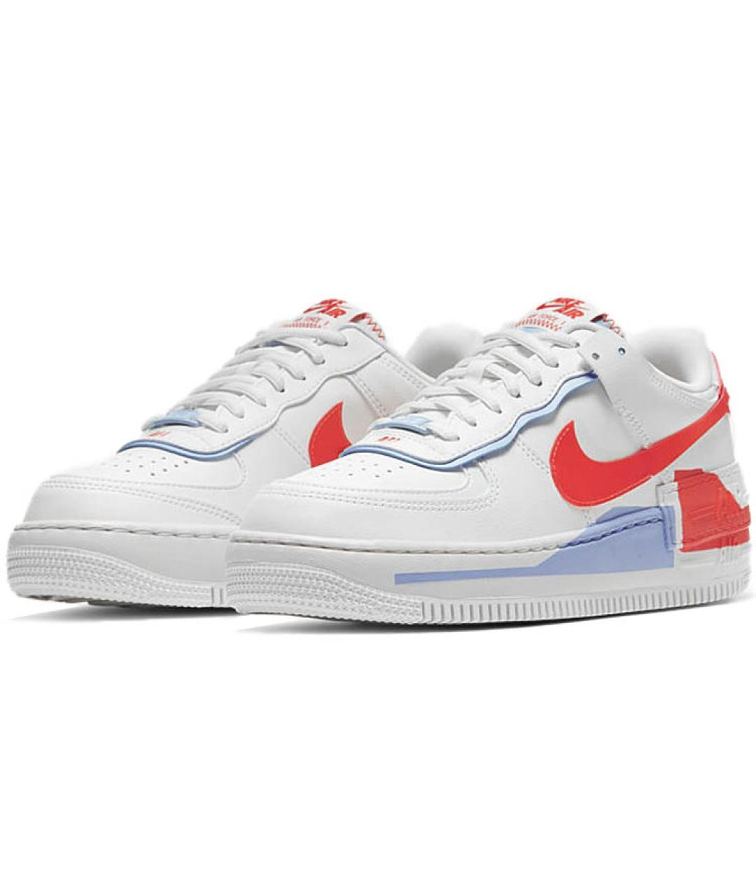 NIKE Белые кожаные кроссовки, фото 3