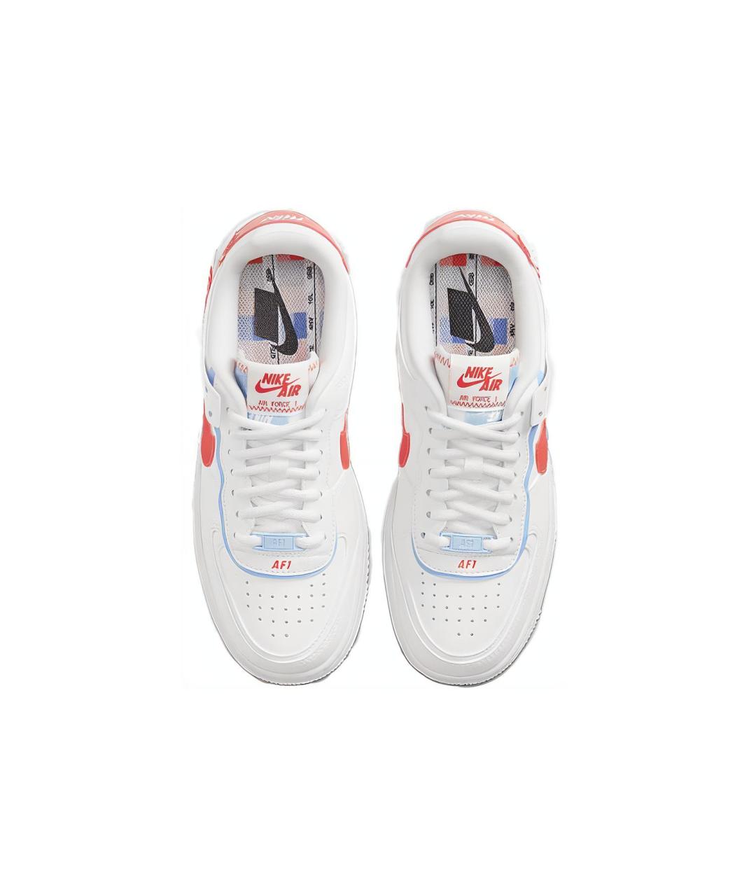 NIKE Белые кожаные кроссовки, фото 4