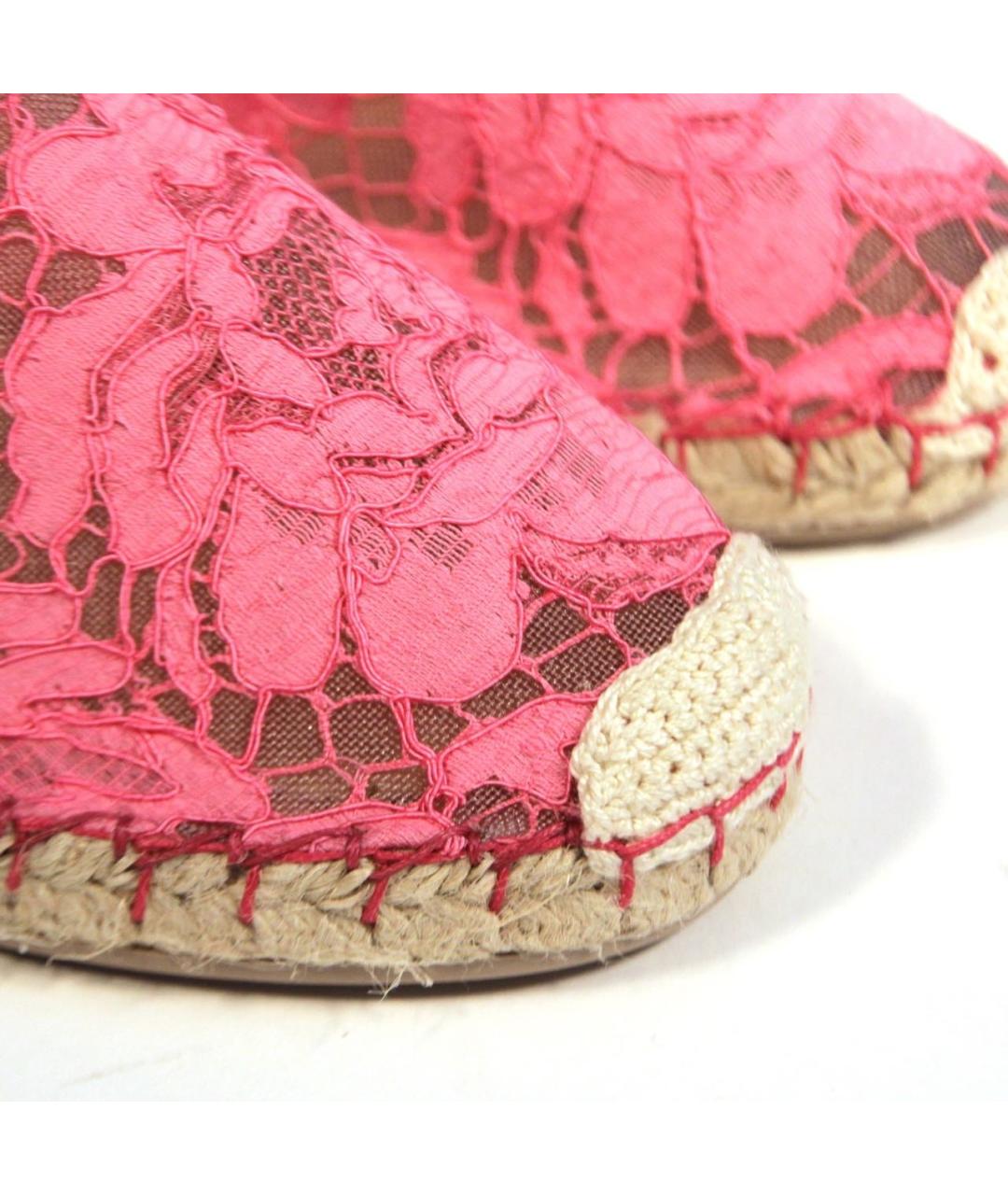 VALENTINO Фуксия эспадрильи, фото 4