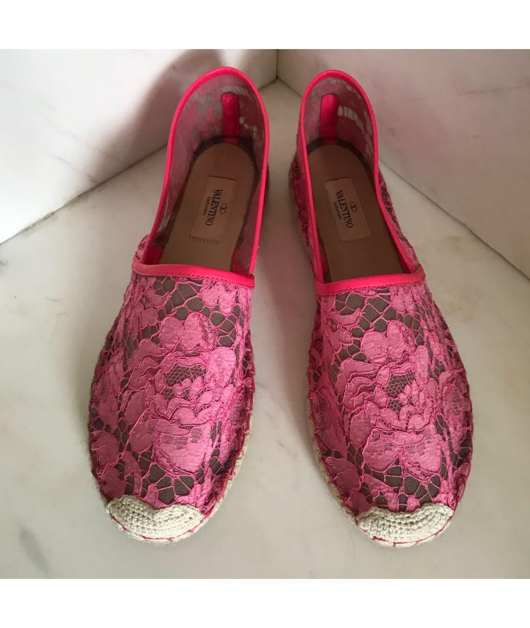 VALENTINO Фуксия эспадрильи, фото 7