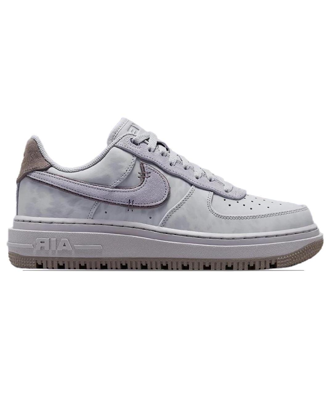 NIKE Серые низкие кроссовки / кеды, фото 1