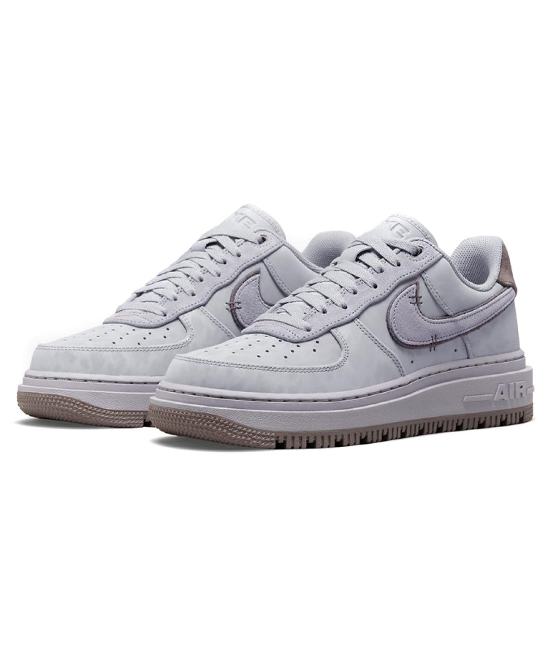 NIKE Серые низкие кроссовки / кеды, фото 4