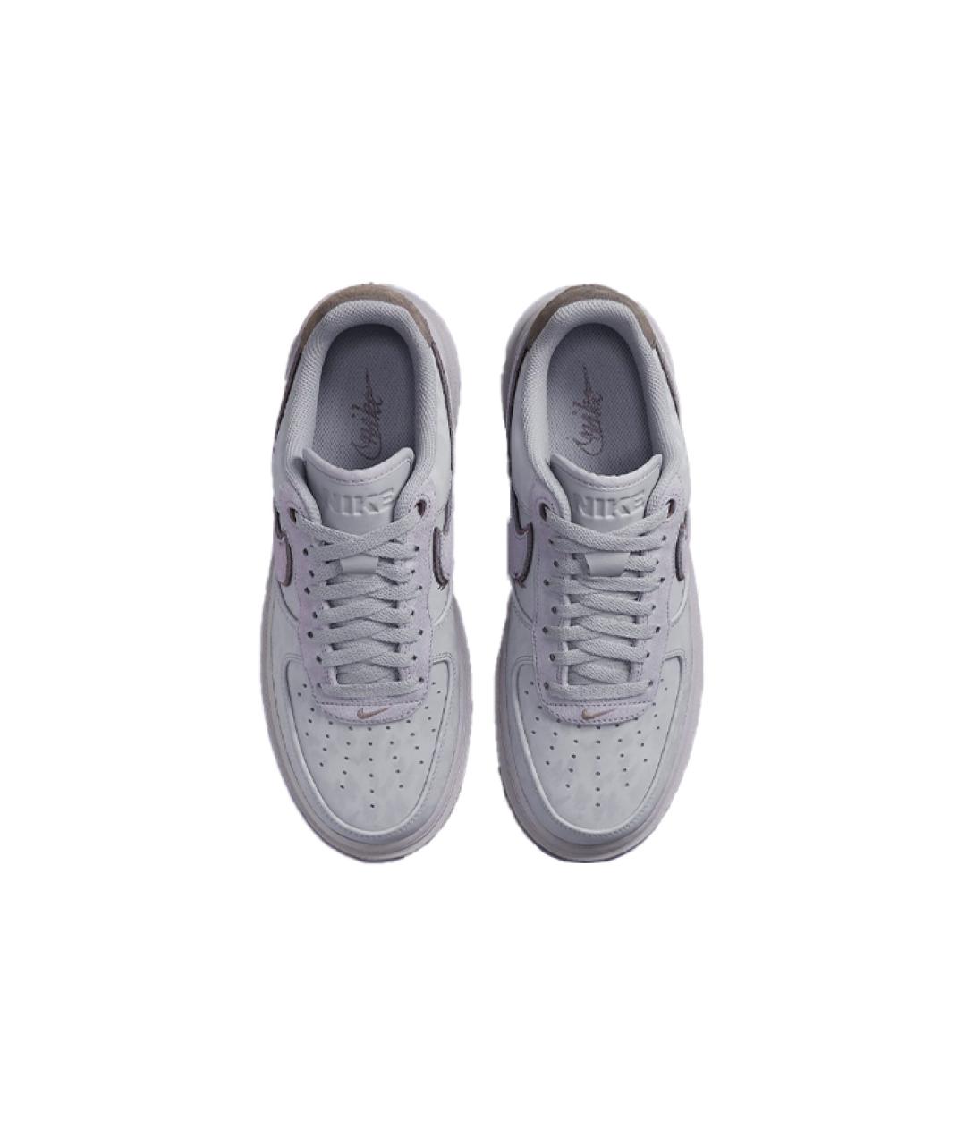 NIKE Серые низкие кроссовки / кеды, фото 5