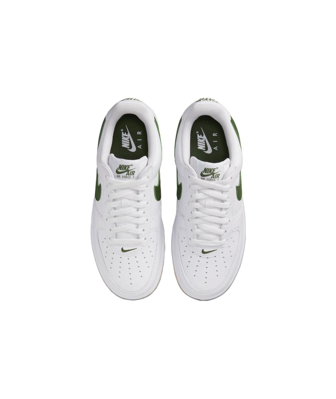 NIKE Белые кожаные кроссовки, фото 5