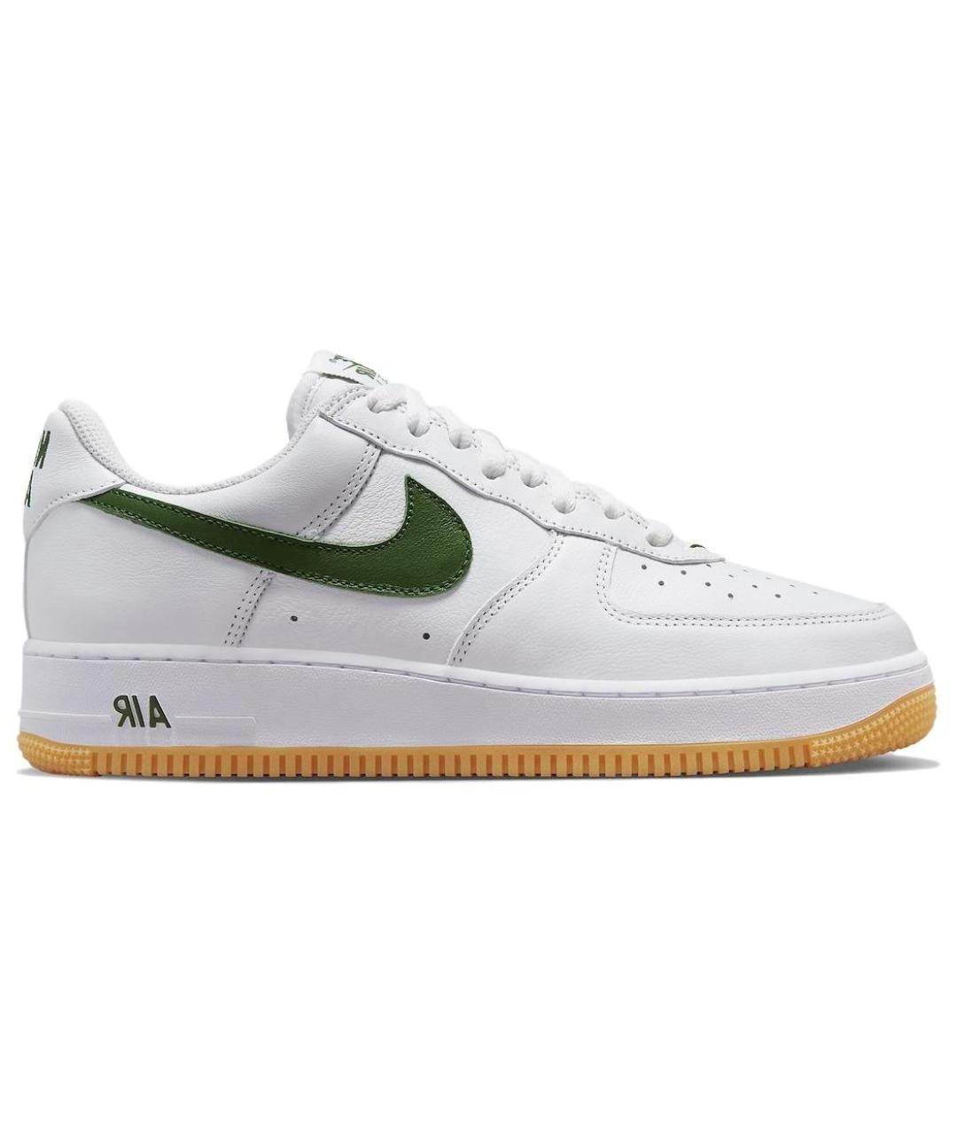 NIKE Белые кожаные кроссовки, фото 1