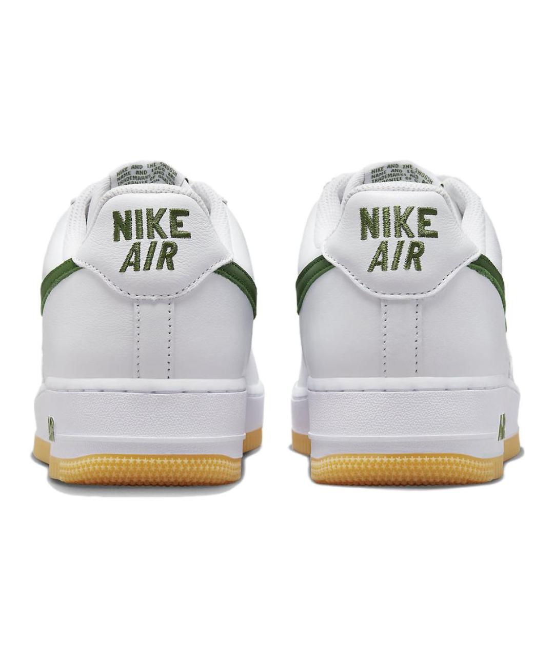NIKE Белые кожаные кроссовки, фото 6