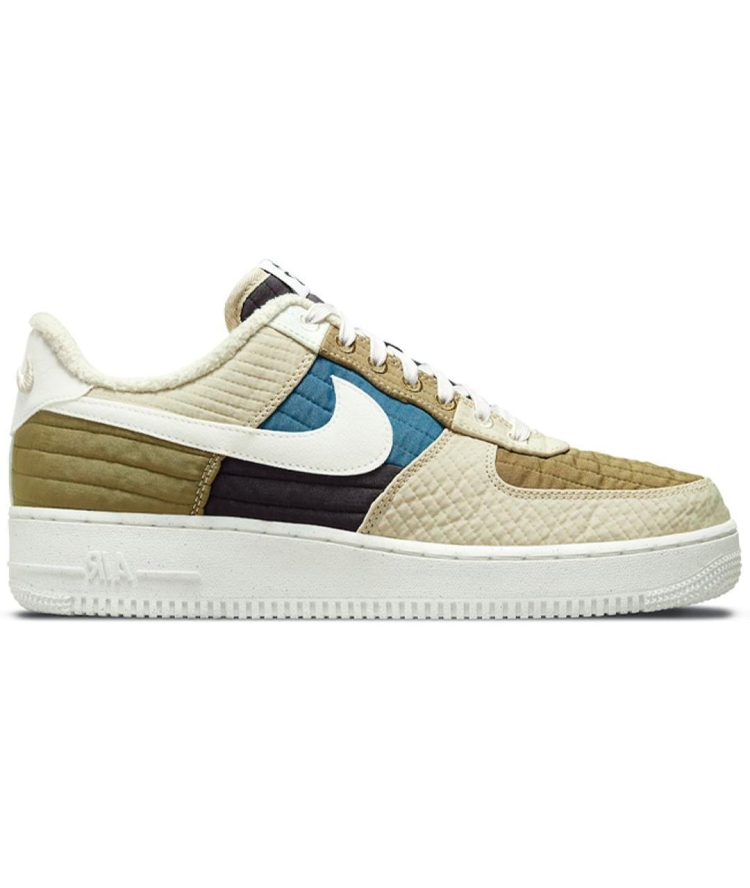 NIKE Бежевые низкие кроссовки / кеды, фото 1