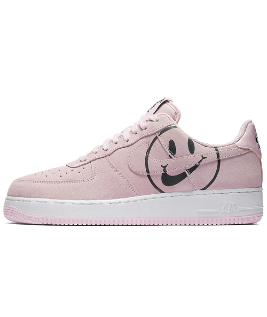 NIKE Розовые кожаные кроссовки, фото 3