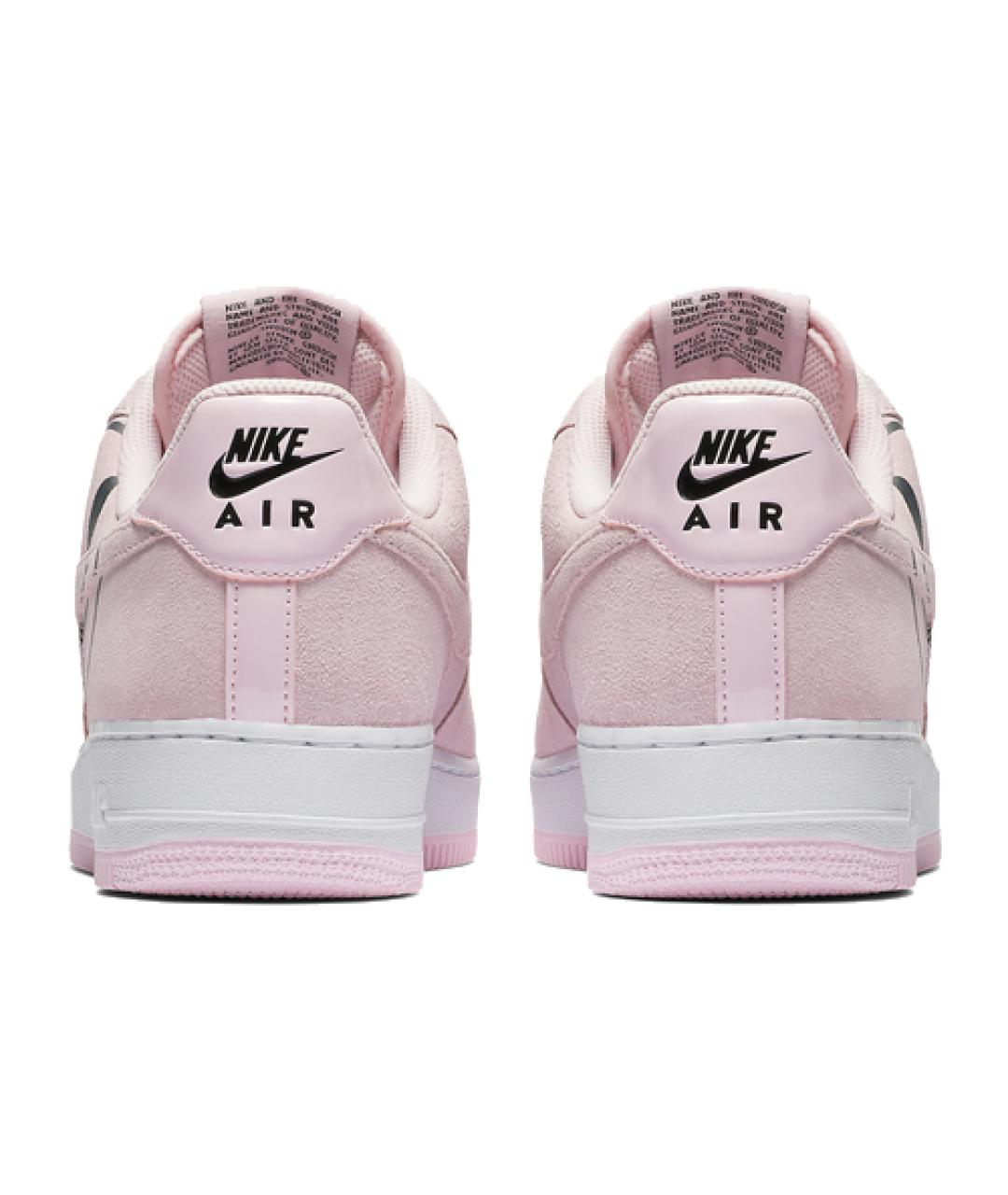 NIKE Розовые кожаные кроссовки, фото 6