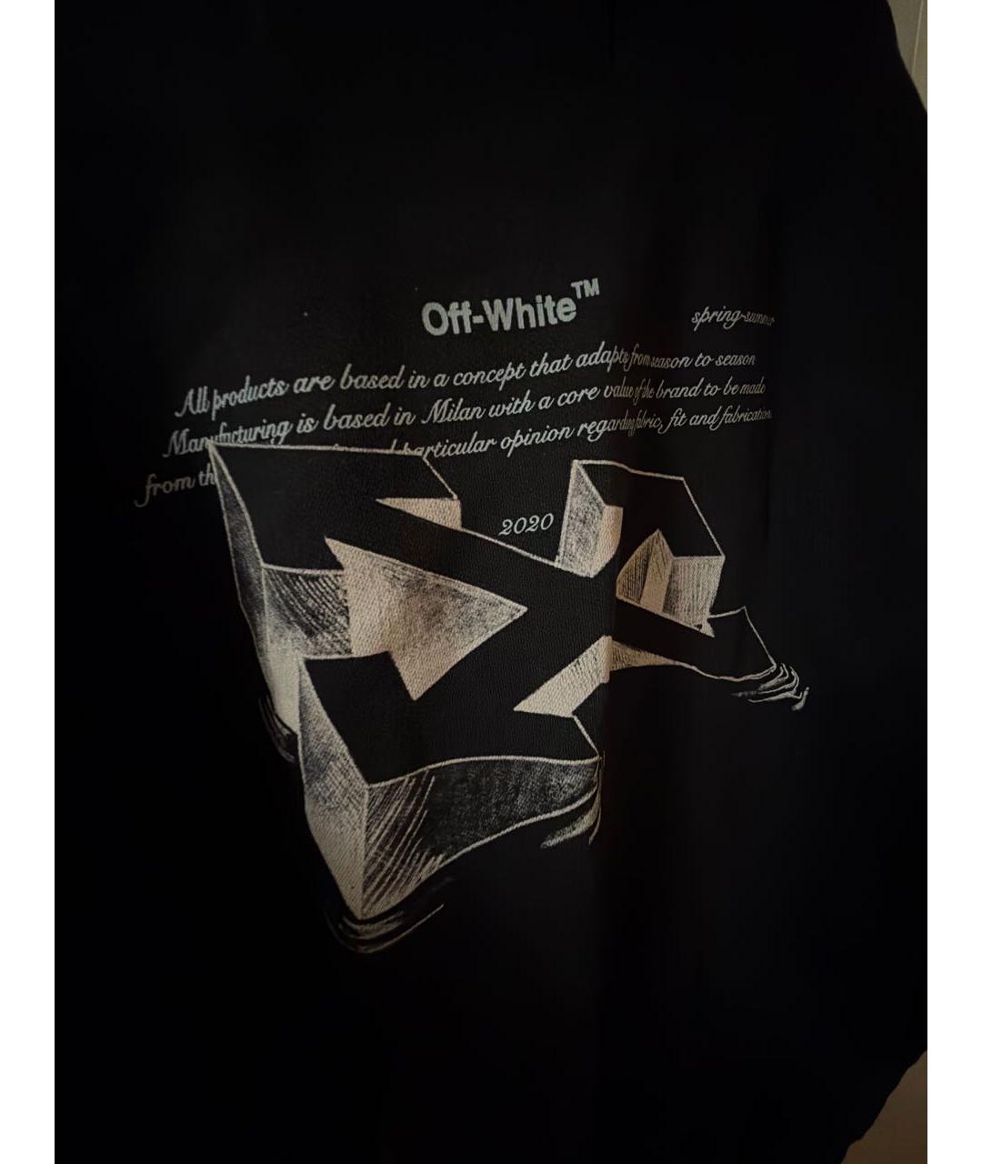 OFF-WHITE Темно-синий джемпер / свитер, фото 4