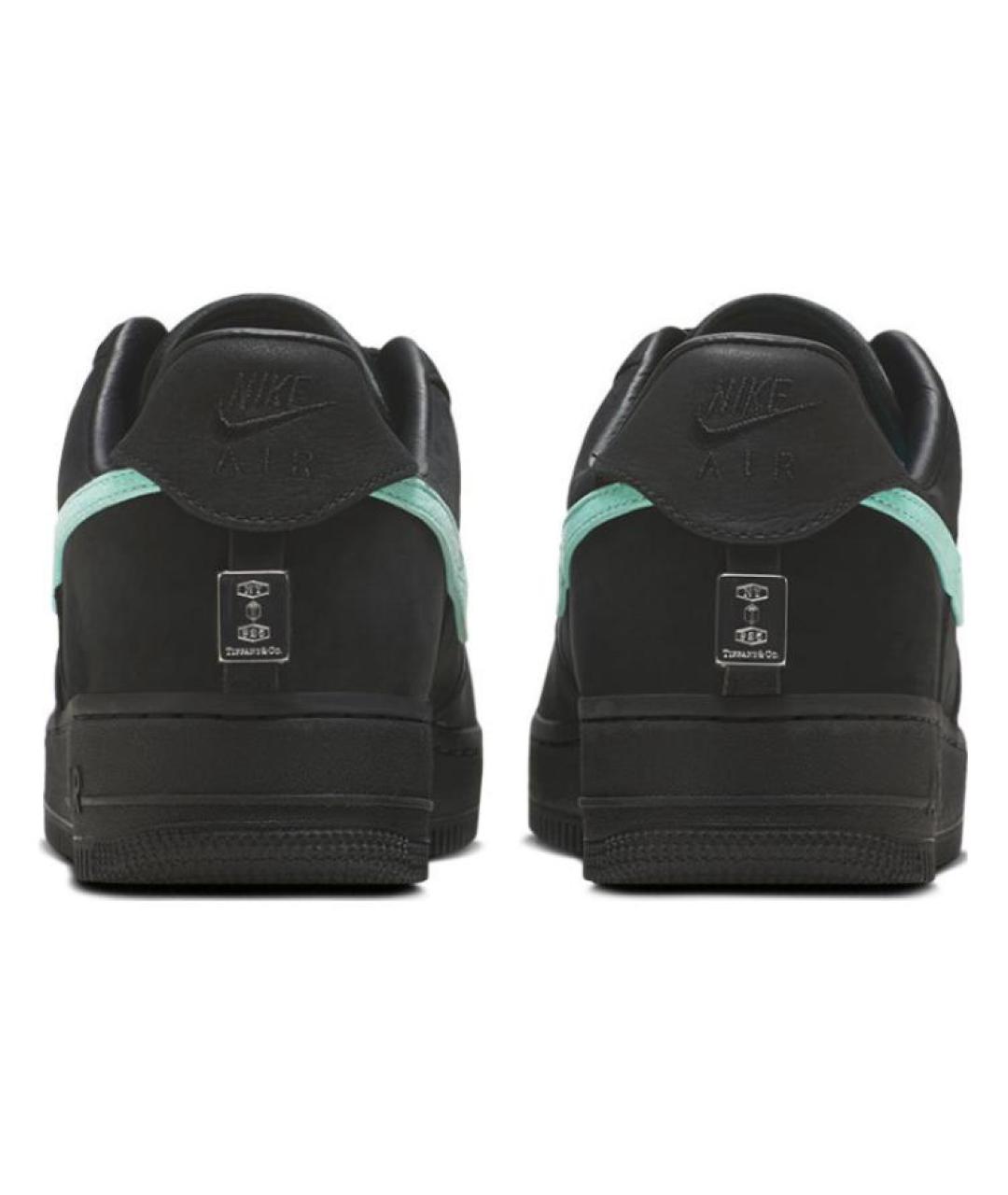 NIKE Черные нубуковые кроссовки, фото 5