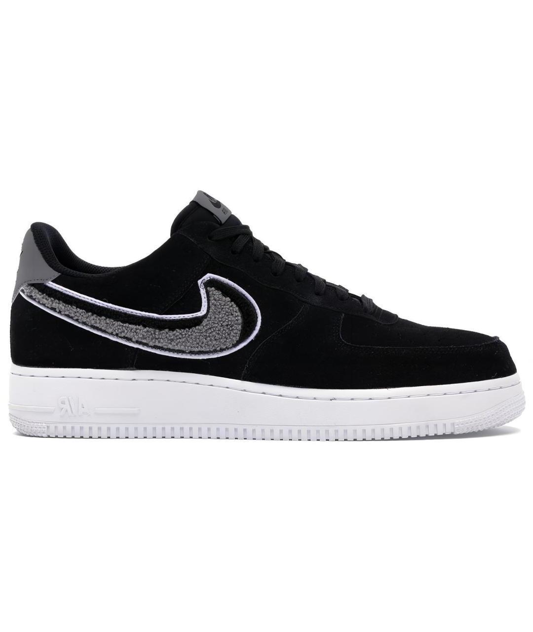 NIKE Черные низкие кроссовки / кеды, фото 1