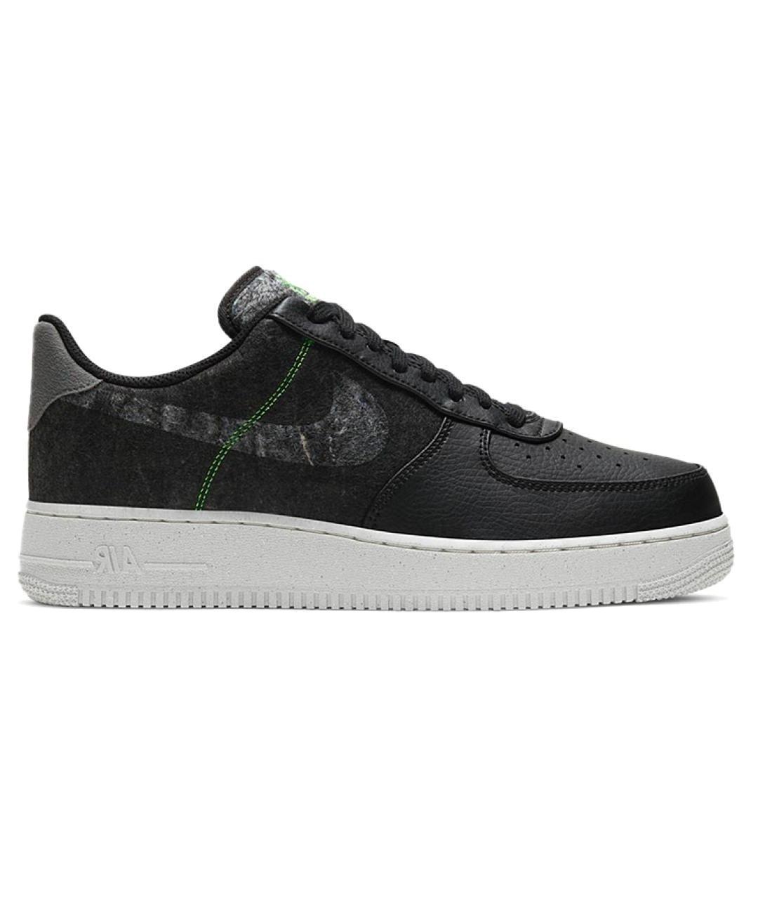 NIKE Черные низкие кроссовки / кеды, фото 1