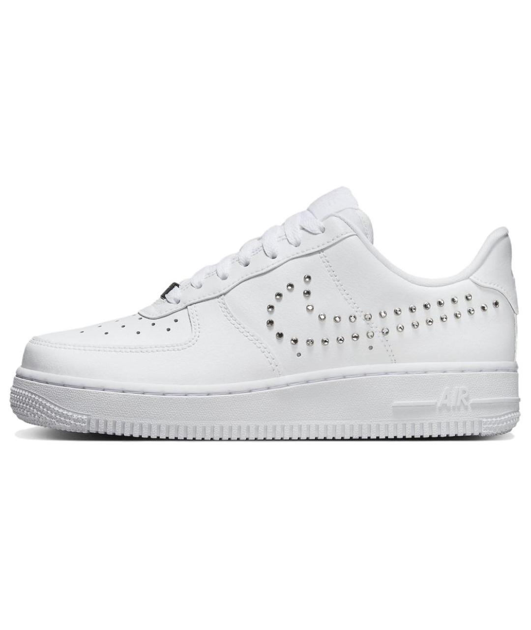 NIKE Белые кожаные кроссовки, фото 3