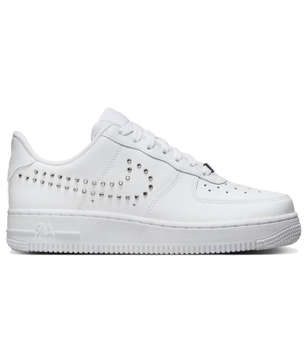 NIKE Белые кожаные кроссовки, фото 1