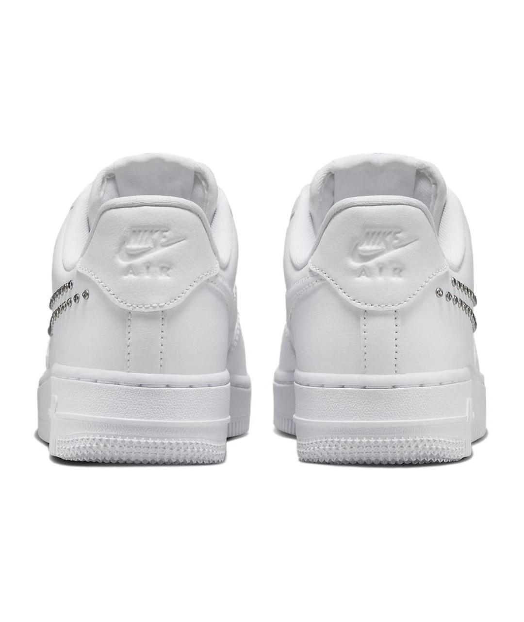 NIKE Белые кожаные кроссовки, фото 6