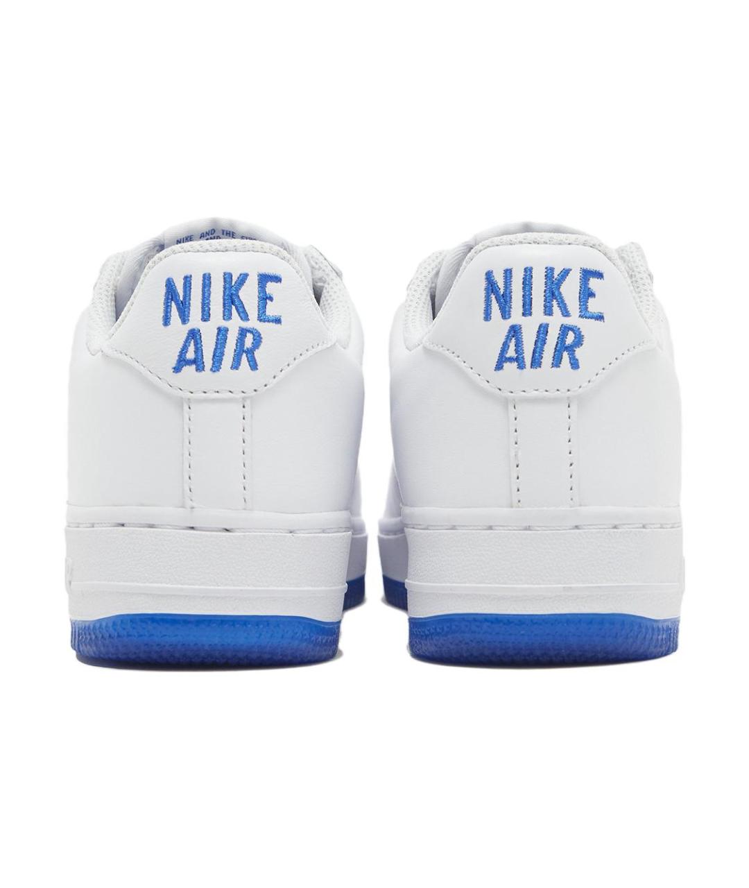 NIKE Белые кожаные низкие кроссовки / кеды, фото 5