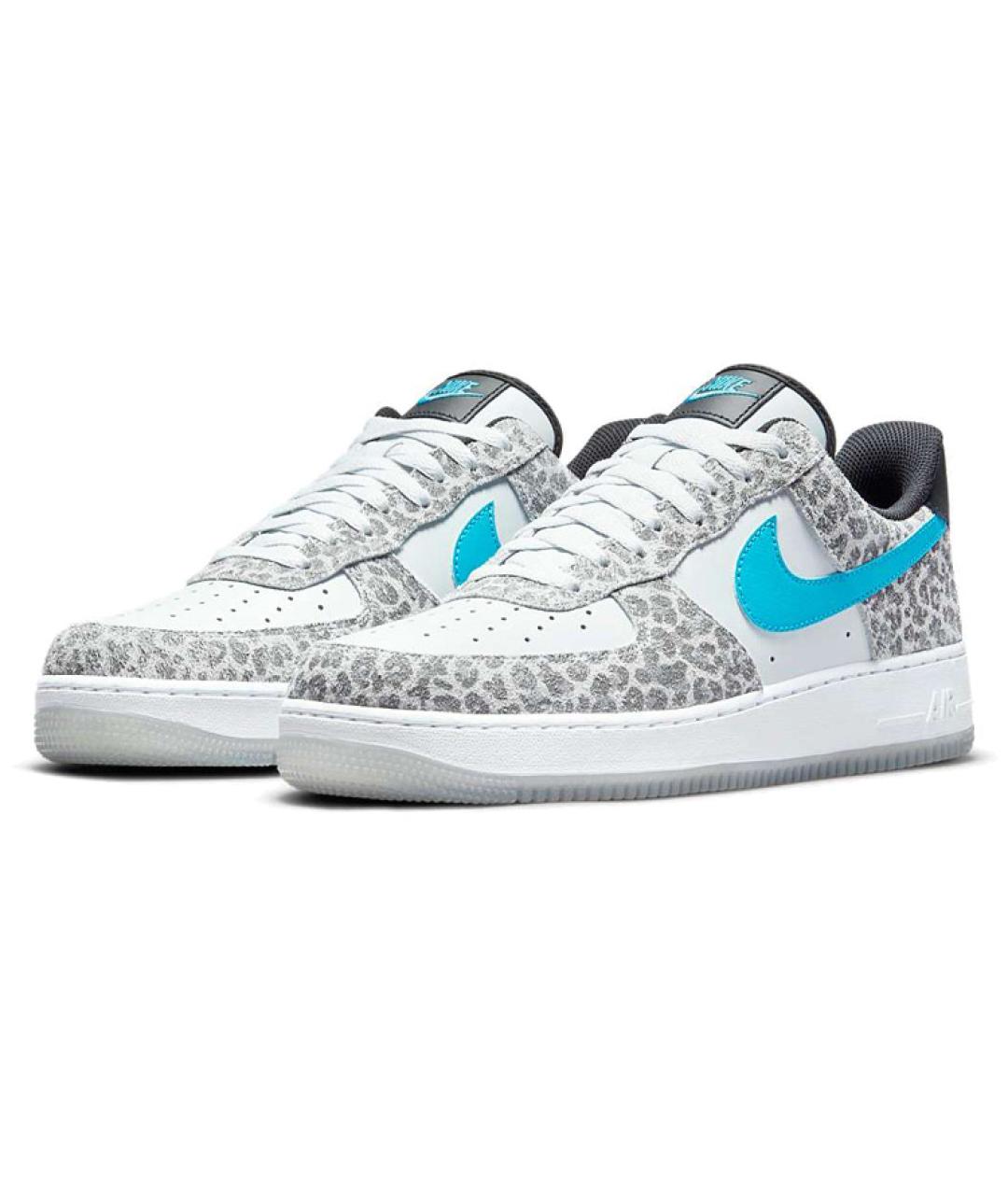 NIKE Серые низкие кроссовки / кеды, фото 4