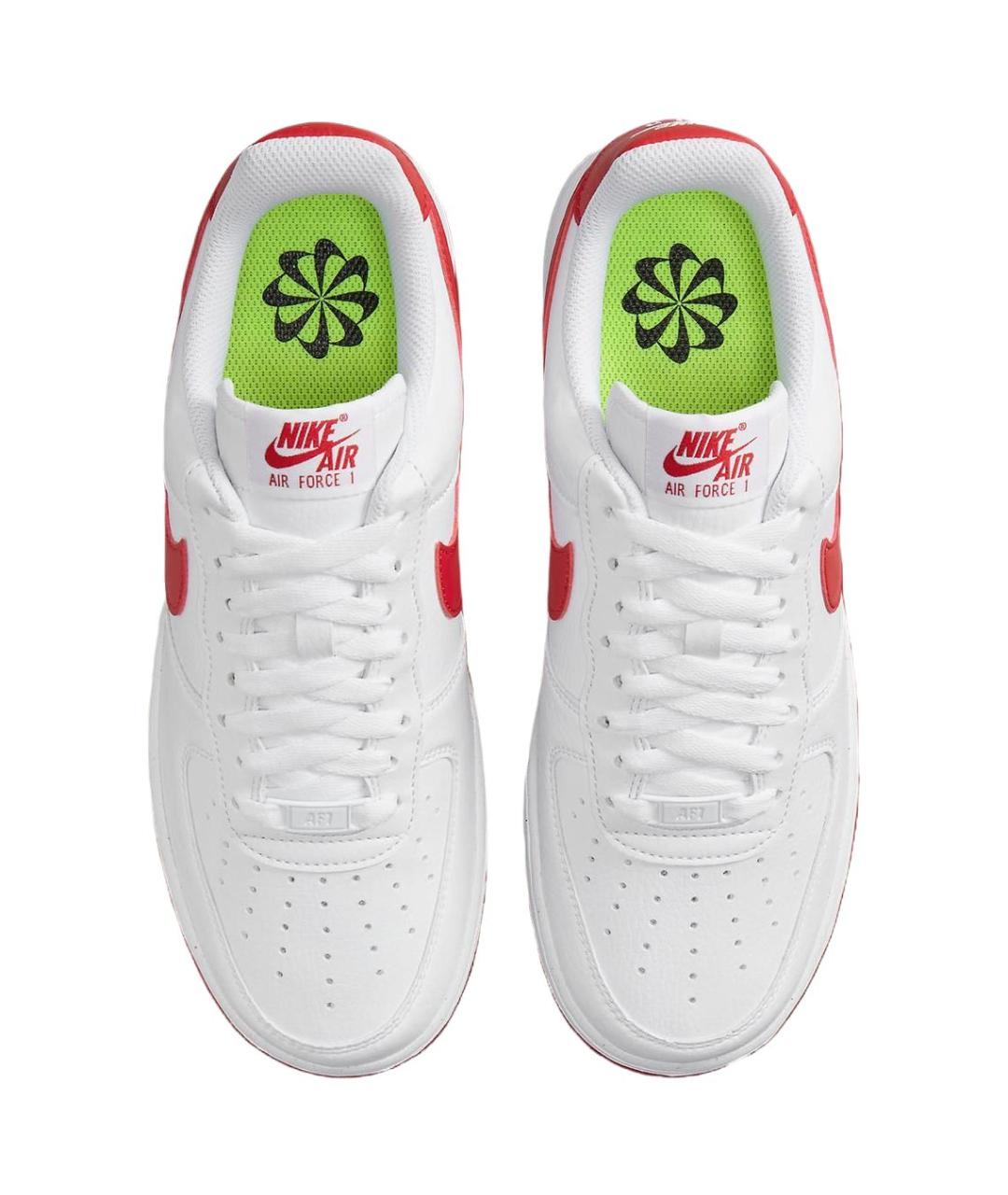 NIKE Белые кожаные кроссовки, фото 5