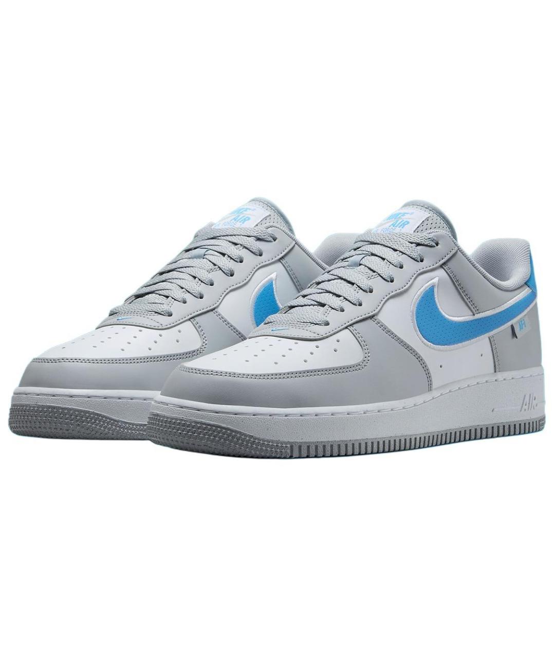 NIKE Серые низкие кроссовки / кеды, фото 4