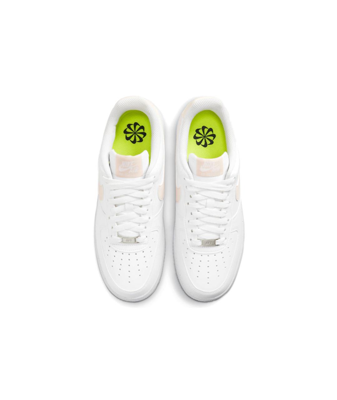 NIKE Белые кожаные кроссовки, фото 3