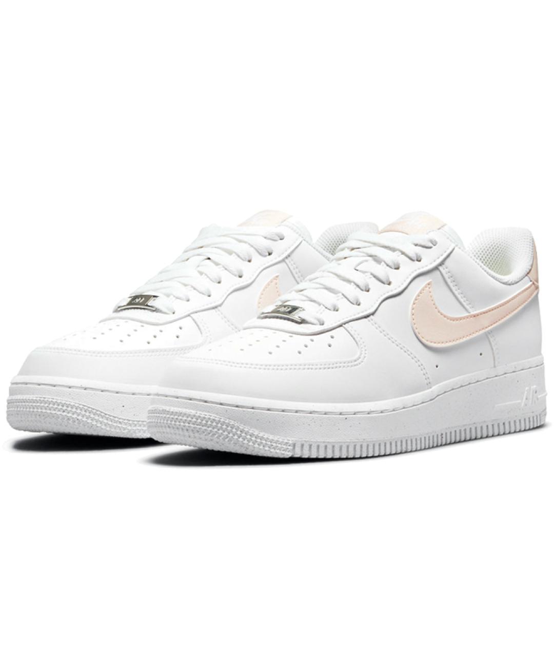 NIKE Белые кожаные кроссовки, фото 2