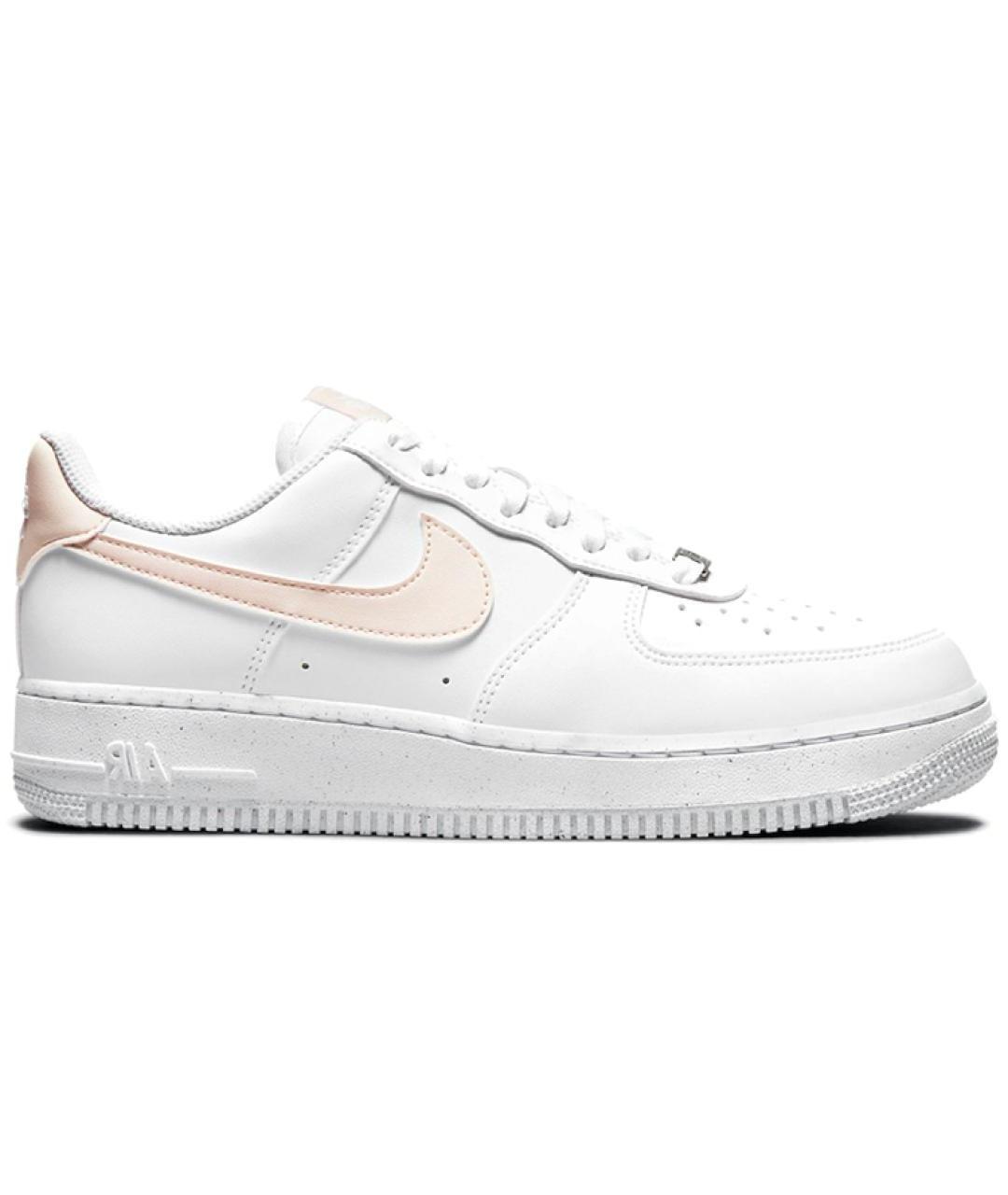 NIKE Белые кожаные кроссовки, фото 1