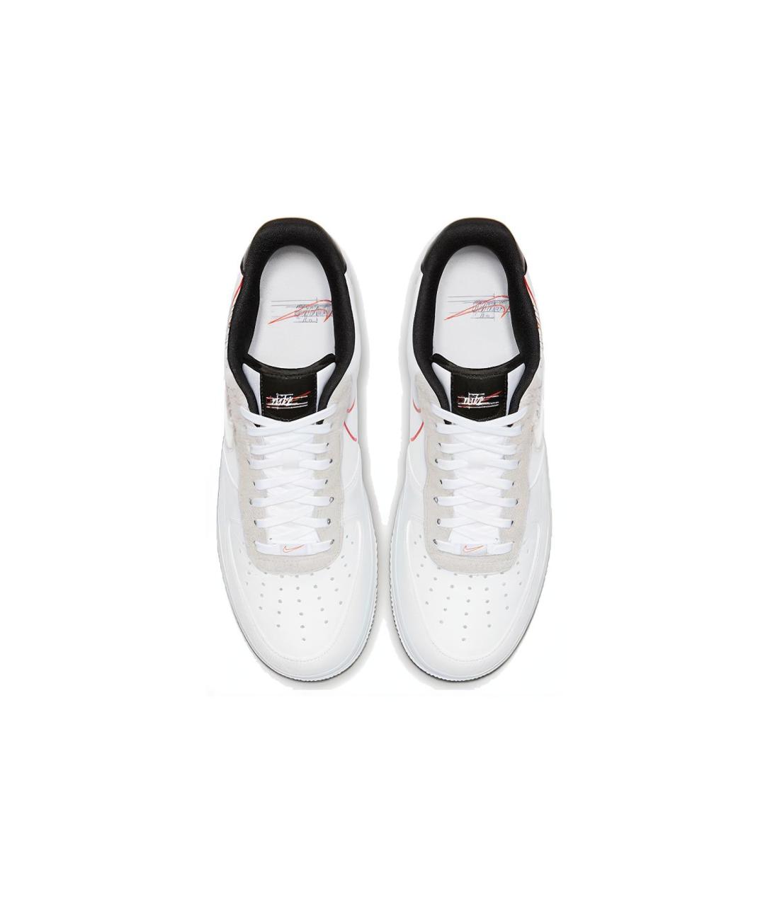 NIKE Белые кожаные кроссовки, фото 4