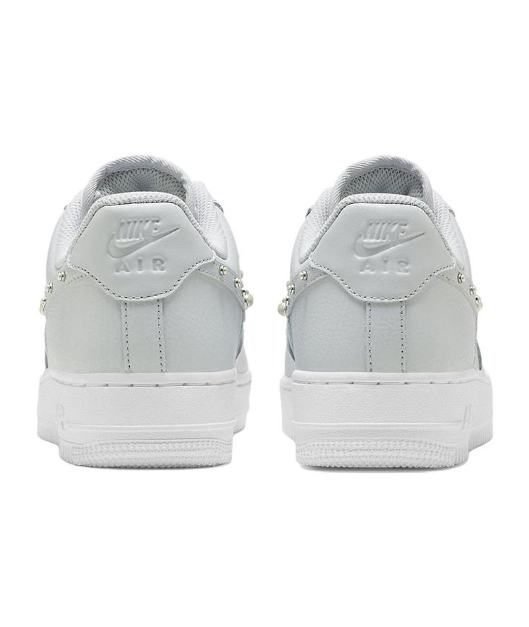 NIKE Белые кожаные кроссовки, фото 6