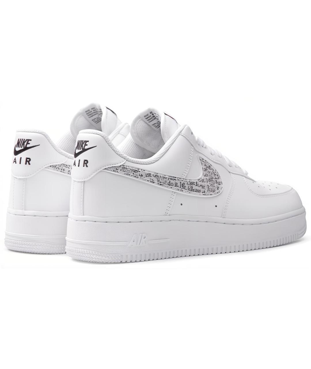 NIKE Белые кожаные кроссовки, фото 5