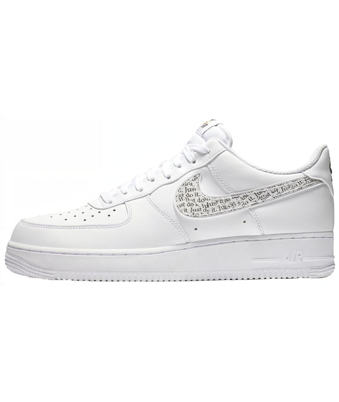 NIKE Белые кожаные кроссовки, фото 3