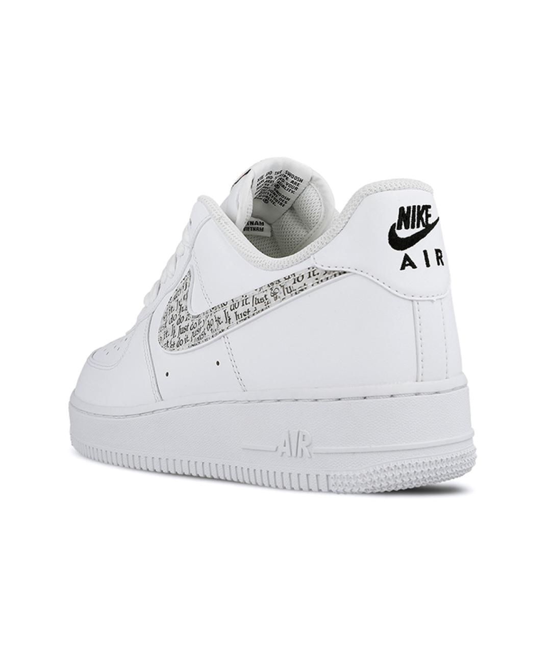 NIKE Белые кожаные кроссовки, фото 4