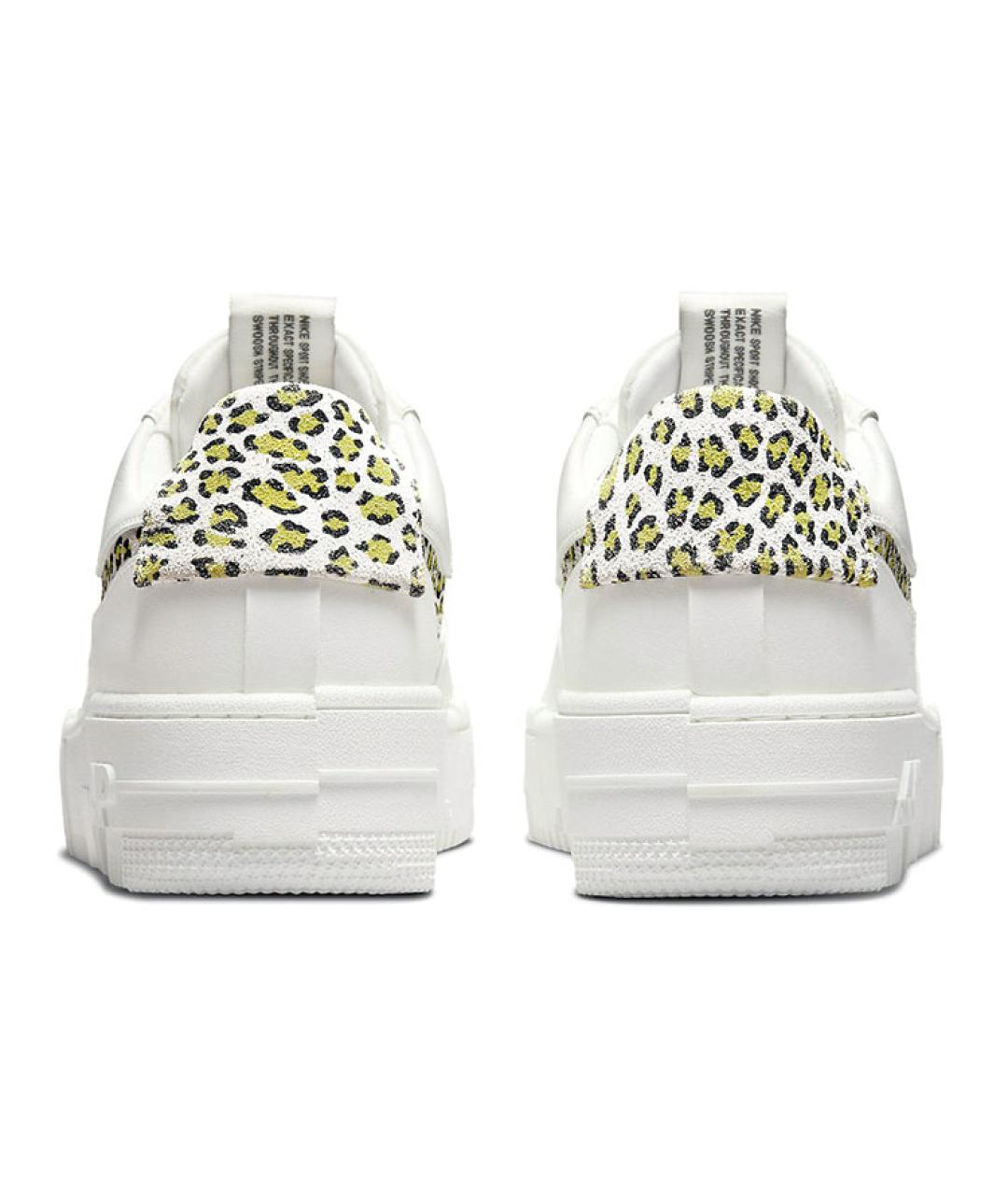 NIKE Белые кожаные кроссовки, фото 5