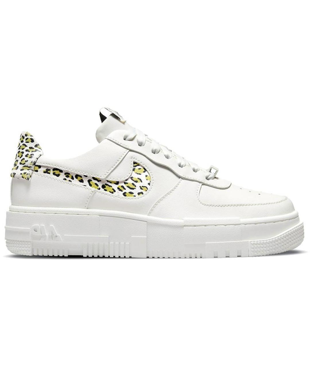 NIKE Белые кожаные кроссовки, фото 1