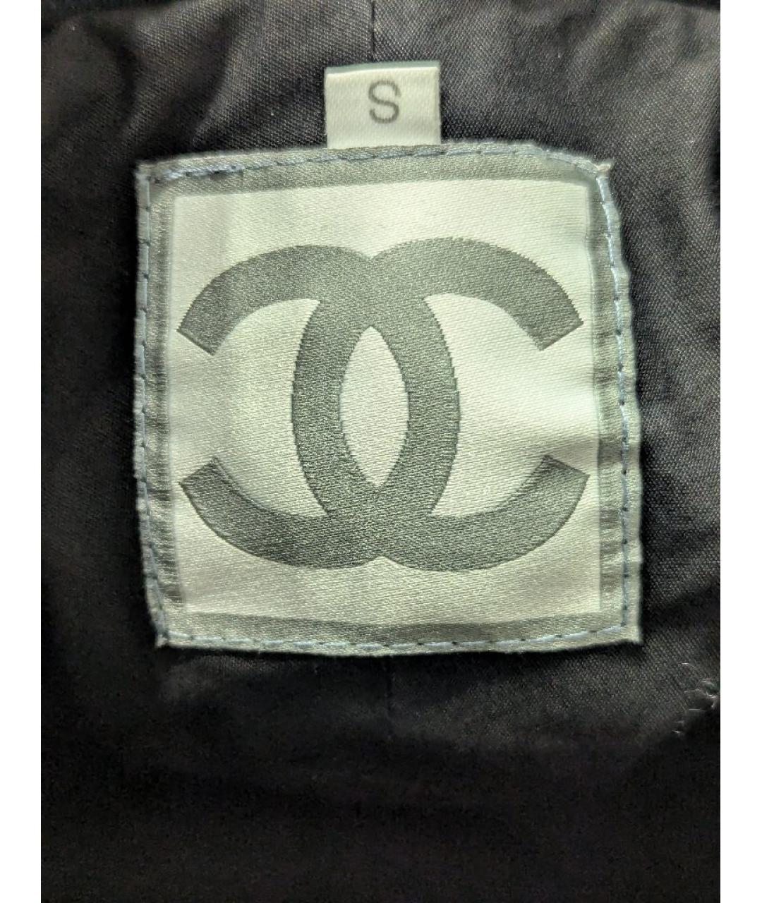 CHANEL Черная хлопковая панама, фото 6