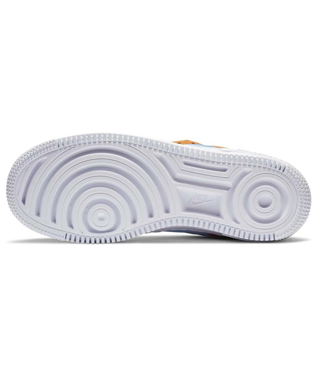 NIKE Белые кожаные кроссовки, фото 4